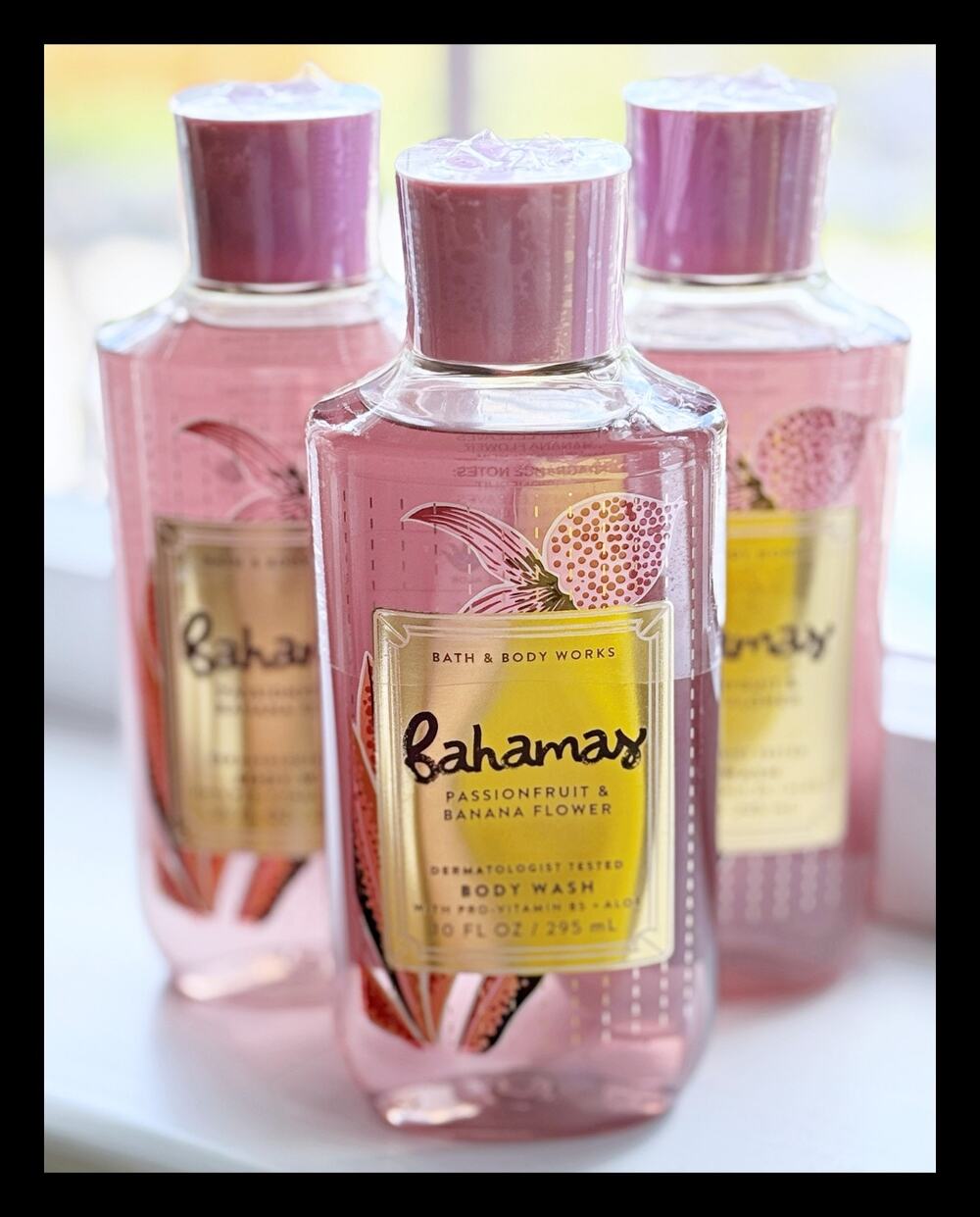 Bath & Body Works Bahamas 10oz Shower Gel Body Wash Aloe B5 x3